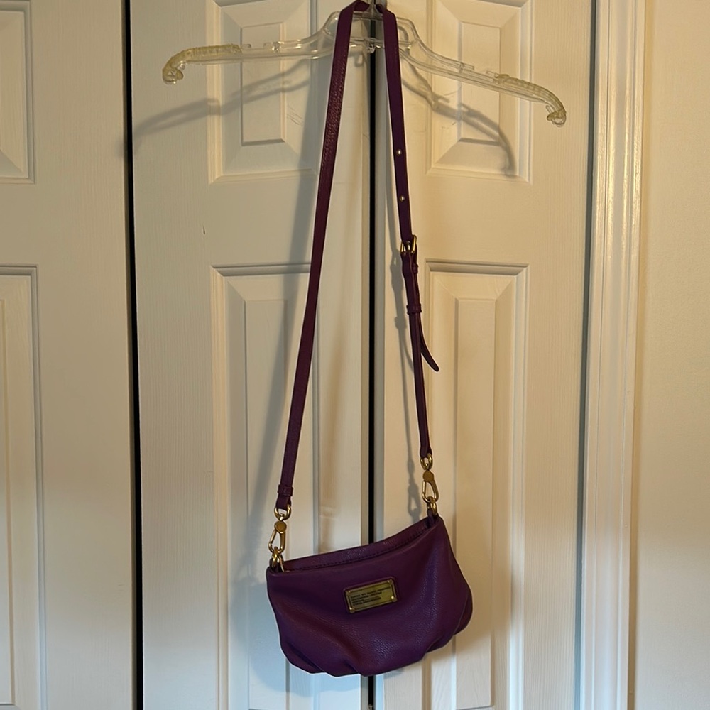Marc By Marc Jacobs Purple Crossbody Bag Versatile Style